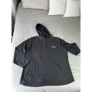 The Villages Hooded 1/4 Zip Pullover Windbreaker Toggle Waist Side Pockets 2X